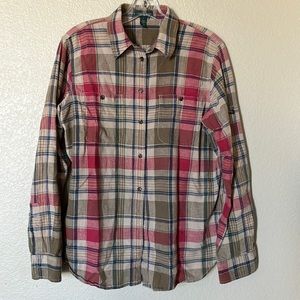 RALPH LAUREN LONG SLEEVE SZ L